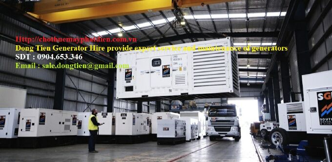 Dong Tien Generator Hire provide expert service and maintenance of generators in ha noi viet nam