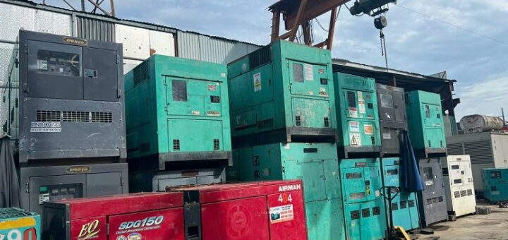 kho dịch vụ máy phát điện cho thuê