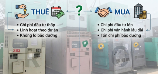 Thuê Hay Mua Máy Phát Điện Giải Pháp Nào Tiết Kiệm Chi Phí Hơn